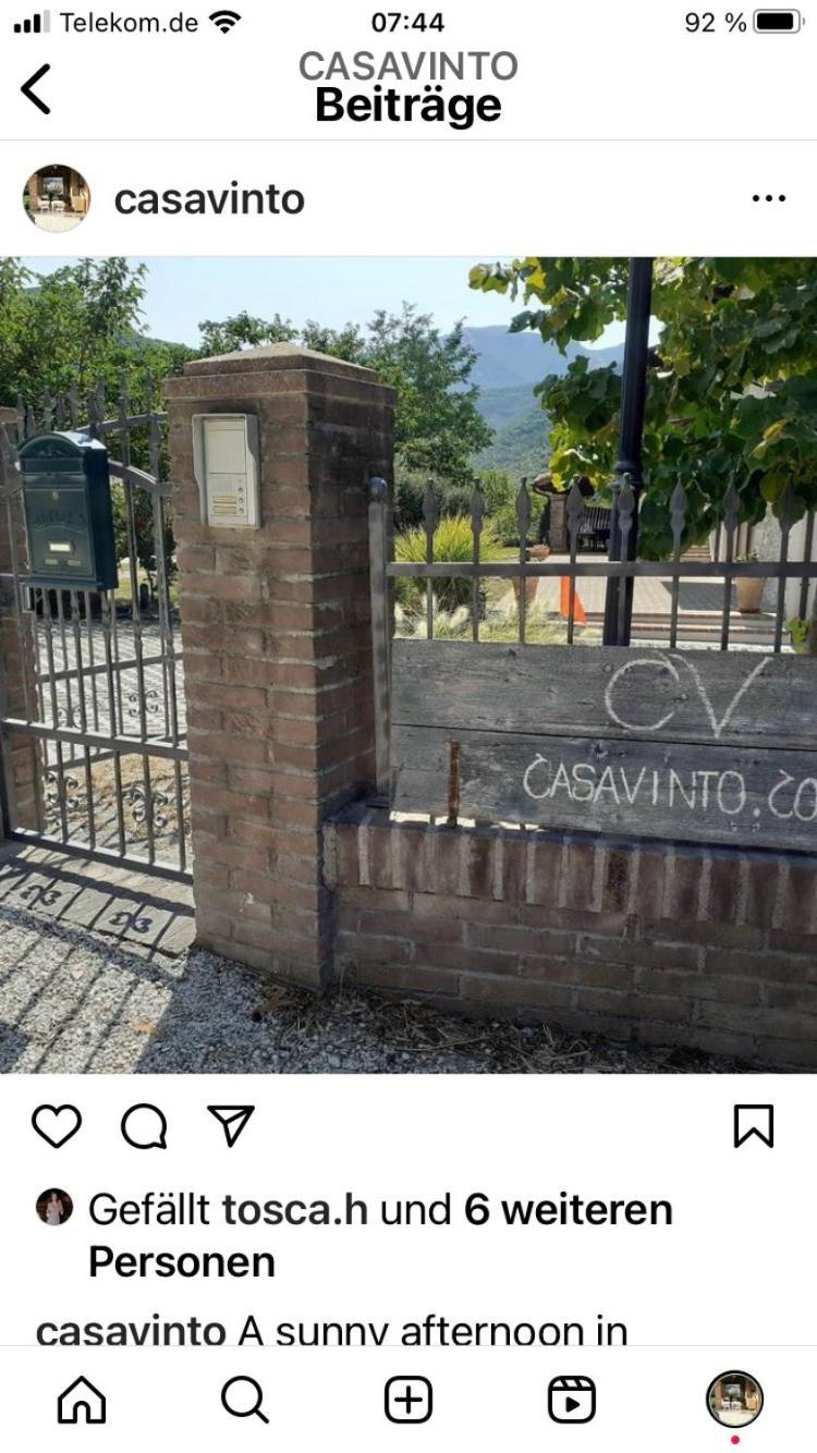 Casa Vinto Hotel Cagli Exterior photo